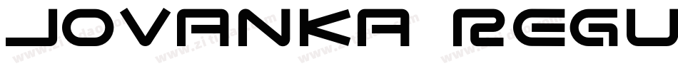 Jovanka Regular字体转换